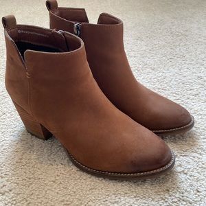 Blondo brown waterproof booties